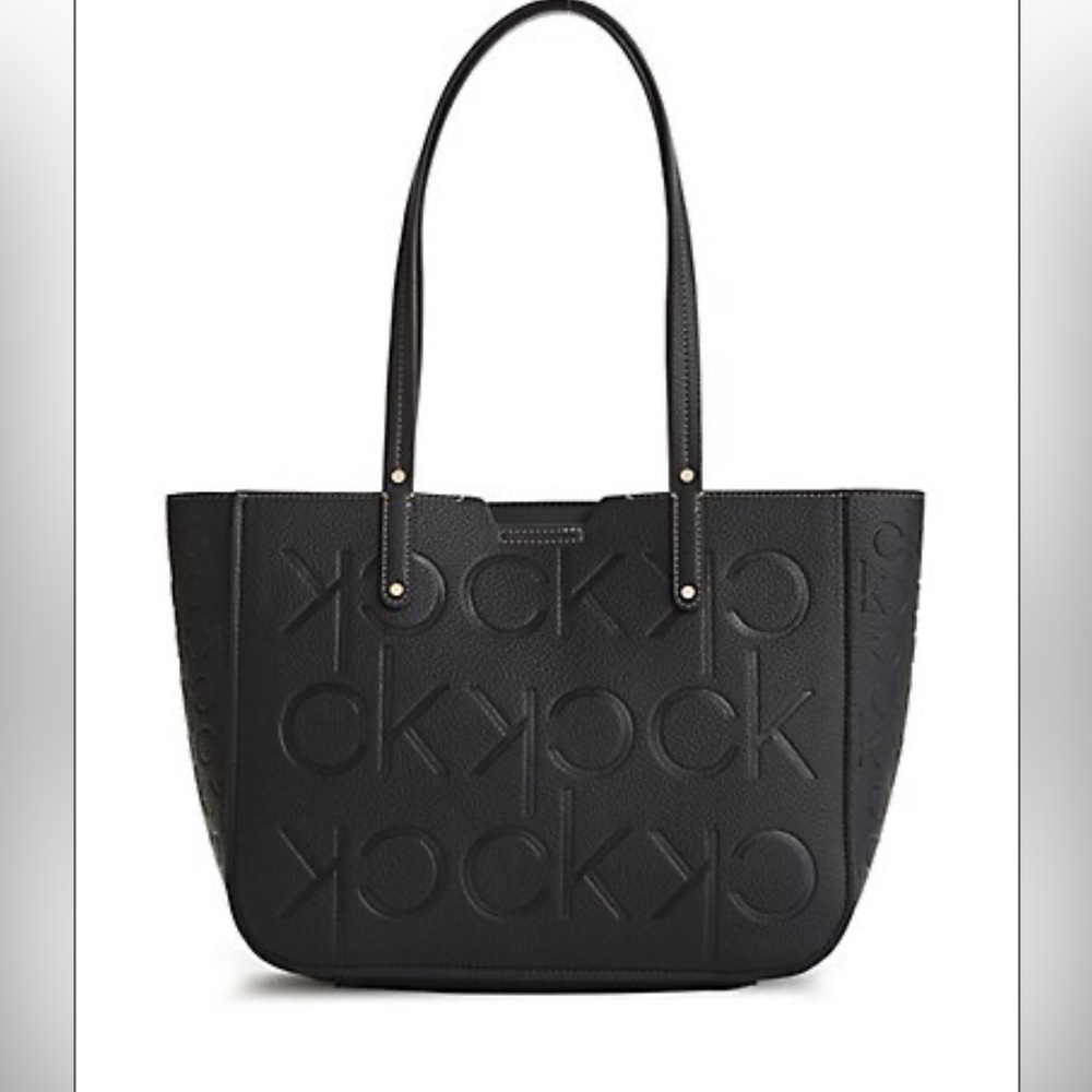 Calvin Klein Leather Tote Bag